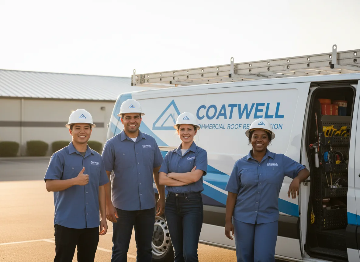 Commercial roof coating company in Whitewater, WI